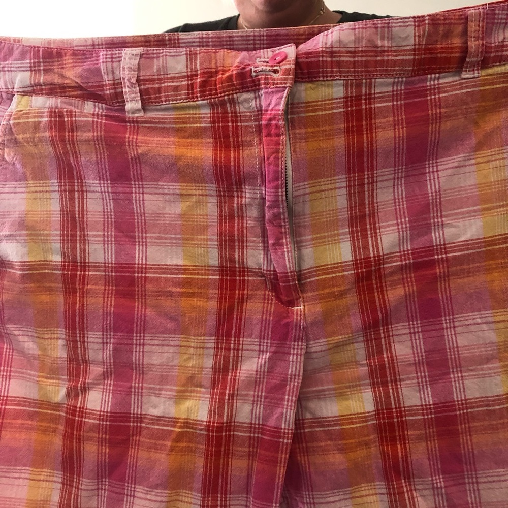 Slightly worn Bermuda shorts